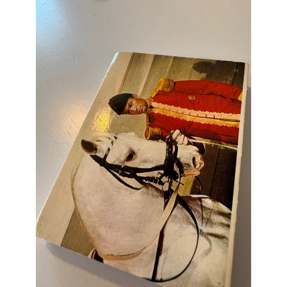 Vintage Vienna Spanish‎ Riding School Postcard Booklet Austria Equestrian Decor